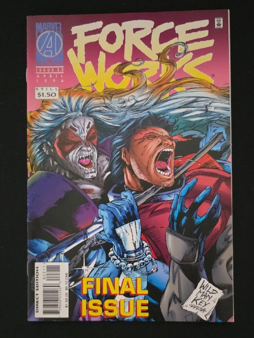 Force Works & Fantastic Force Comic Book Set Of 3